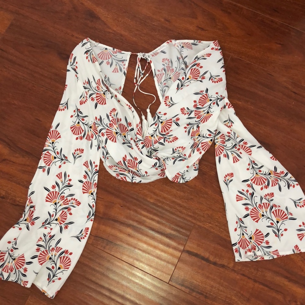 Bobbi Rocco backless blouse